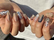 ニアウネイル(niau nail.)/Holo Line nail