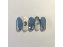 ウインターブルー♪ホワイトとバランス良く