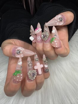 スカルプ持ち込みデザイン