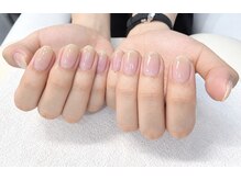 エヌツー ピンキー(N-TWO pinky)/メンズクリアジェルネイル