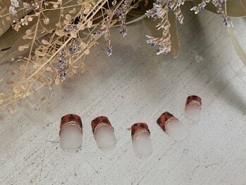 ネイルサロン ドレリッチ 大宮店(drerich)/べっこうフレンチ