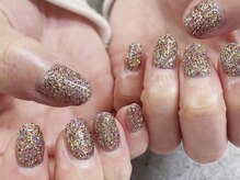 プライズアイリス アイラッシュ 池袋東口店(prize Iris eyelash)/多色グリッターネイル