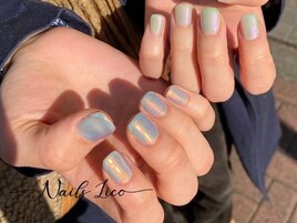 オーロラミラー×うるうる×春色