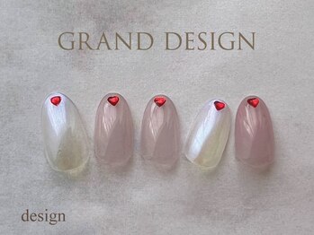 グランドデザイン 穂積店(GRAND DESIGN)/ハートネイル