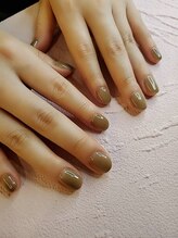 ローラネイル(Roller nail)/ジェルワンカラーコース¥4900