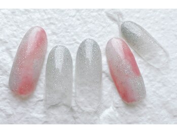 ビューティーネイルサロン クリアーズ(Clears)/キラキラ夏ニュアンス