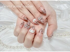 持ち込みデザイン　秋ネイル