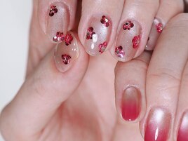 ホロフラワーネイル☆