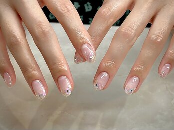 お花ホロネイル☆
