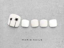 マリー ネイルズ いわきラトブ店(MARIE NAILS)/定額5,500円税込 ヤシの木 0720a