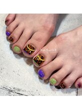 ネイルサロン R/フット贅沢デザインコース