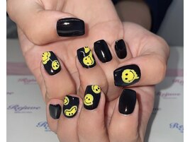 かわいいブラックネイル☆