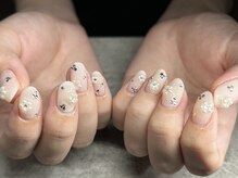 ミートゥー ネイル 国分町店(Mii Tow nail)の雰囲気（ぷっくりお花ネイル/10本アートコース）