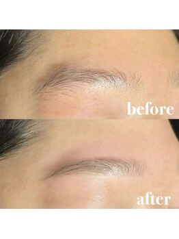 アイブロウメニューがあるサロン