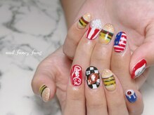 ネイル ファンシーファング(nail_fancy_fang)/モチーフネイル
