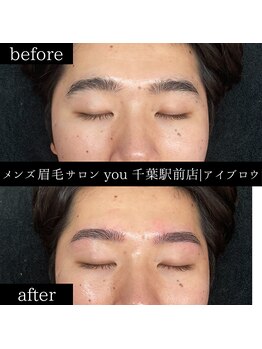 ユー 千葉駅前店(you)/メンズ眉毛/メンズ眉/千葉駅