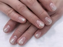 グランビューティー 東静岡池田店(gran beauty)/冬っぽラメグラネイル♪