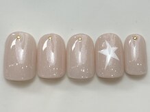 ネイルメゾン 天神店(NAIL MAISON)/シンプルスター¥5000
