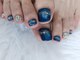 ティーズネイル(NAIL SALON T's nail)の写真/定額デザイン豊富◎フットバスでリラックス。フットネイルと角質ケアで上品な足元へ♪