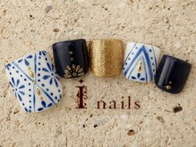 アイネイルズ 町田店(I nails)/オリエンタル刺繍フット10480円