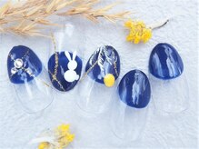 ネイルズガッシュ 武蔵小山店(NAILsGUSH)/＊お月見ネイル＊