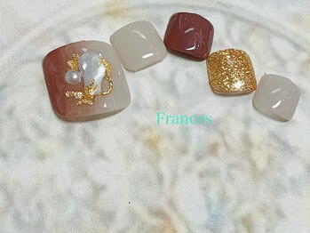 フランセス(Frances)/新作サンプル　シェル×金箔