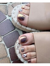 ネイルサロン リスタ(Rista)/ミラー　アニマル　フット