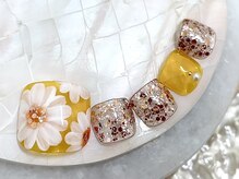 ネイルサロン ふるる 大須店/フットミディアムネイル#405