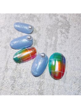 プールヴー☆オングル/マドラスチェック