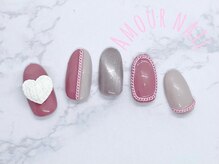 アムールネイル 新宿西口店(Amour Nail)/韓国ワンホン　シンプルコース