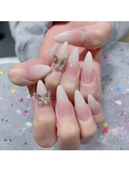 クイーンズビューティーサロン 新宿本店(Queen's beauty salon)/チップ長さ出しアートやり放題