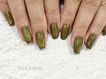 ネイルリブラ(Nail Libra)/秋色マグネットネイル