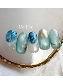 天然石風/ニュアンスネイル