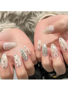 ディー ネイル アイラッシュ ヤバ(DEE nail×eyelash yaba)/120分アートフリー