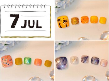 アンドエム(&M.)/FOOT☆トレンドアート定額☆