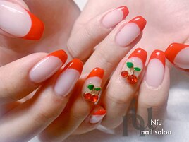 王道フレンチネイル◎