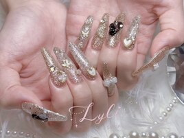 秋ゴージャスネイル