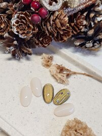 クリスマスネイル