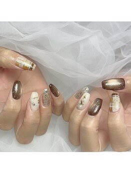 モモ(Momo)/クリスマスネイル