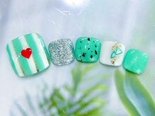 ティーエヌ 辻堂店/フット定額ネイル☆8800円