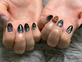 ハロウィンネイル by Ayu
