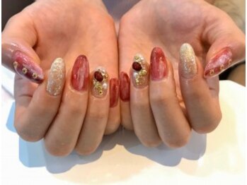 クアトログランシュ 青葉台(QUATRO×GranCieux)/ピンクニュアンスネイル