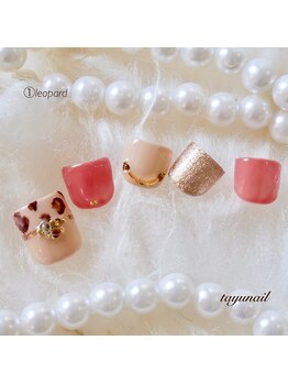 たゆ ネイル(たゆnail)/レオパードネイル