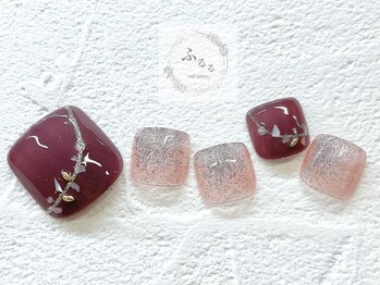 ネイルサロン ふるる 大須店/☆フットミディアムネイル☆#79