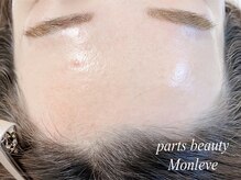 パーツビューティ モンレーブ(partsbeauty Monleve)/おでこ+眉ワックスカラー