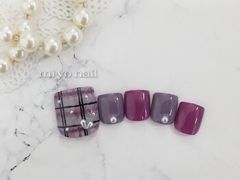 ミーヨ ネイル(mi-yo nail)/フット【定額￥9350(税込)★】