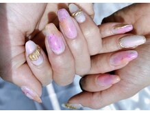 ジェルネイルサロンエー(gelnail salon A’)/インクネイル/リング/ニュアンス