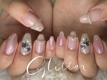グリッター(GLITTER)/ワンホンネイル