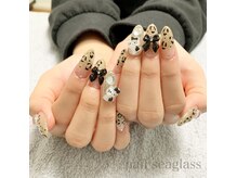 ネイル シーグラス(nail seaglass)の雰囲気（一番人気はのせ放題♪ご希望のお持ち込み画像やイラスト等も◎☆）