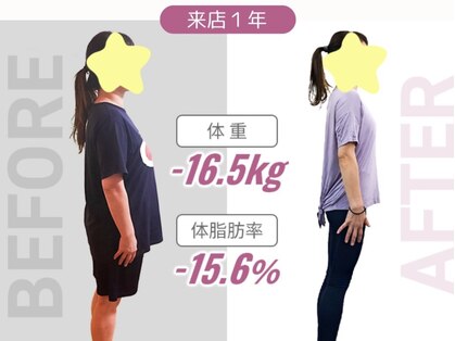 女性専用パーソナルトレーニング&ピラティス　LAMUA 上通り店の写真